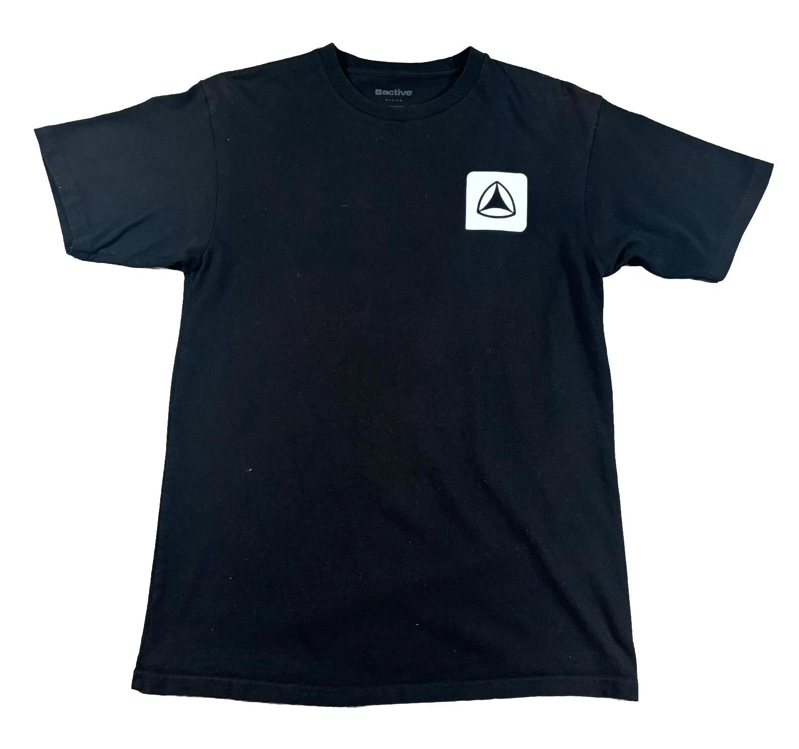 Active Skate Shirt Mens Medium Black White Classic Logo Tee Surf Sports XL
Active Skate Shirt Mens Medium Black White Classic Logo Tee Surf Sports XL