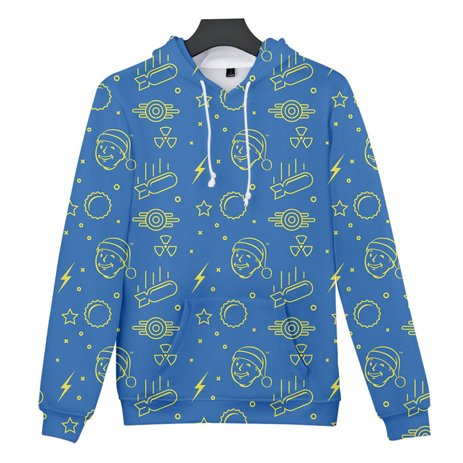 Christmas Fashion Print Loose Men S And Women S Thin Hooded Sweater XXXL
Christmas Fashion Print Loose Men S And Women S Thin Hooded Sweater XXXL