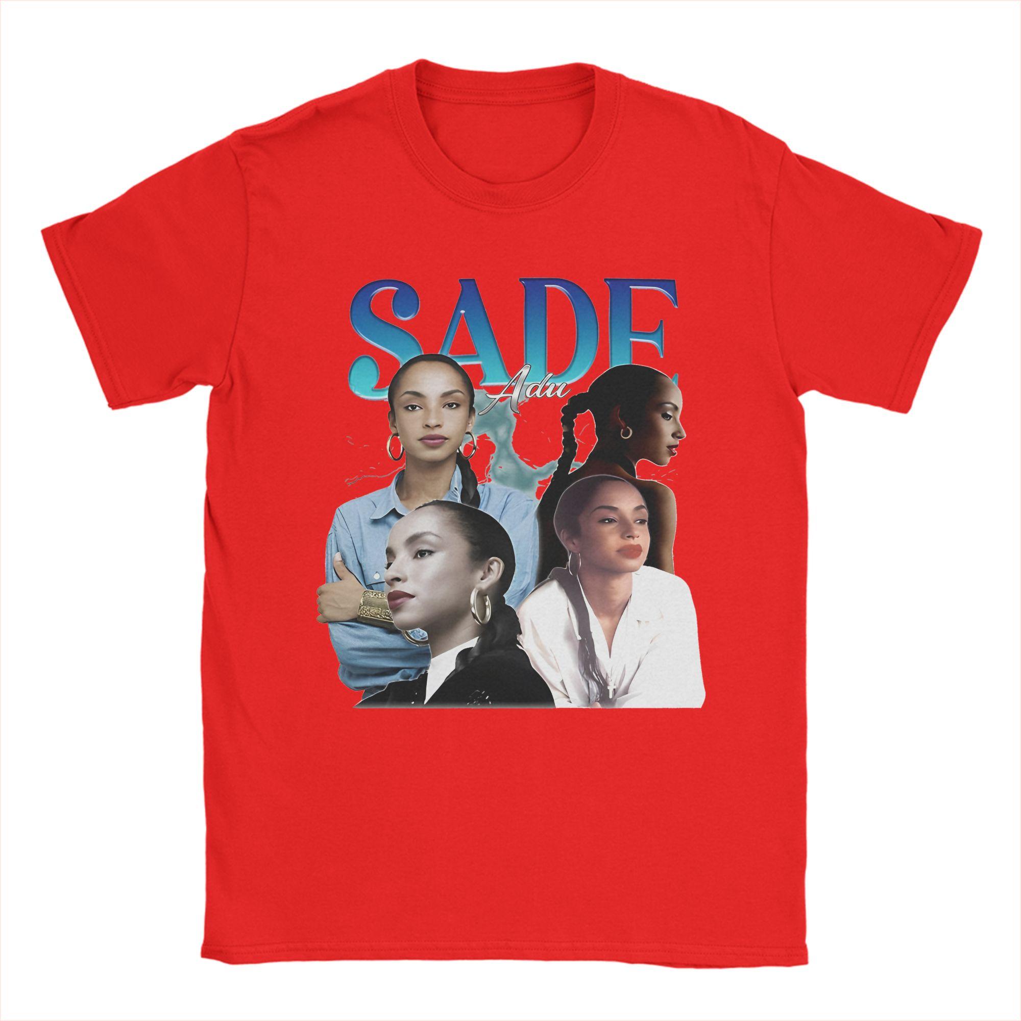 Mens SSade Adu Singer T Shirts Cotton Clothes Novelty Short Sleeve Crewneck Tees Summer TShirt S
Mens SSade Adu Singer T Shirts Cotton Clothes Novelty Short Sleeve Crewneck Tees Summer TShirt S