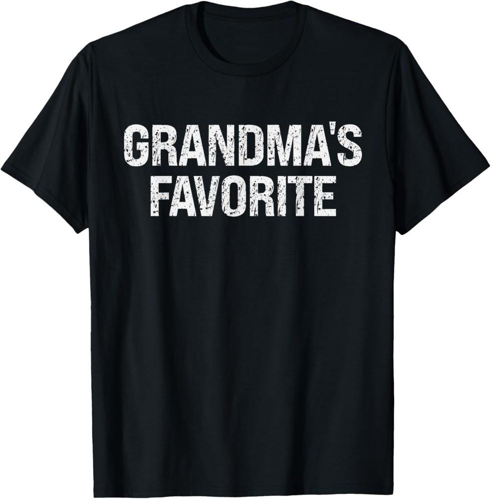 Grandma#039;s Favorite Grandson Or Granddaughter Tee Unisex T-Shirt L
Grandma#039;s Favorite Grandson Or Granddaughter Tee Unisex T-Shirt L