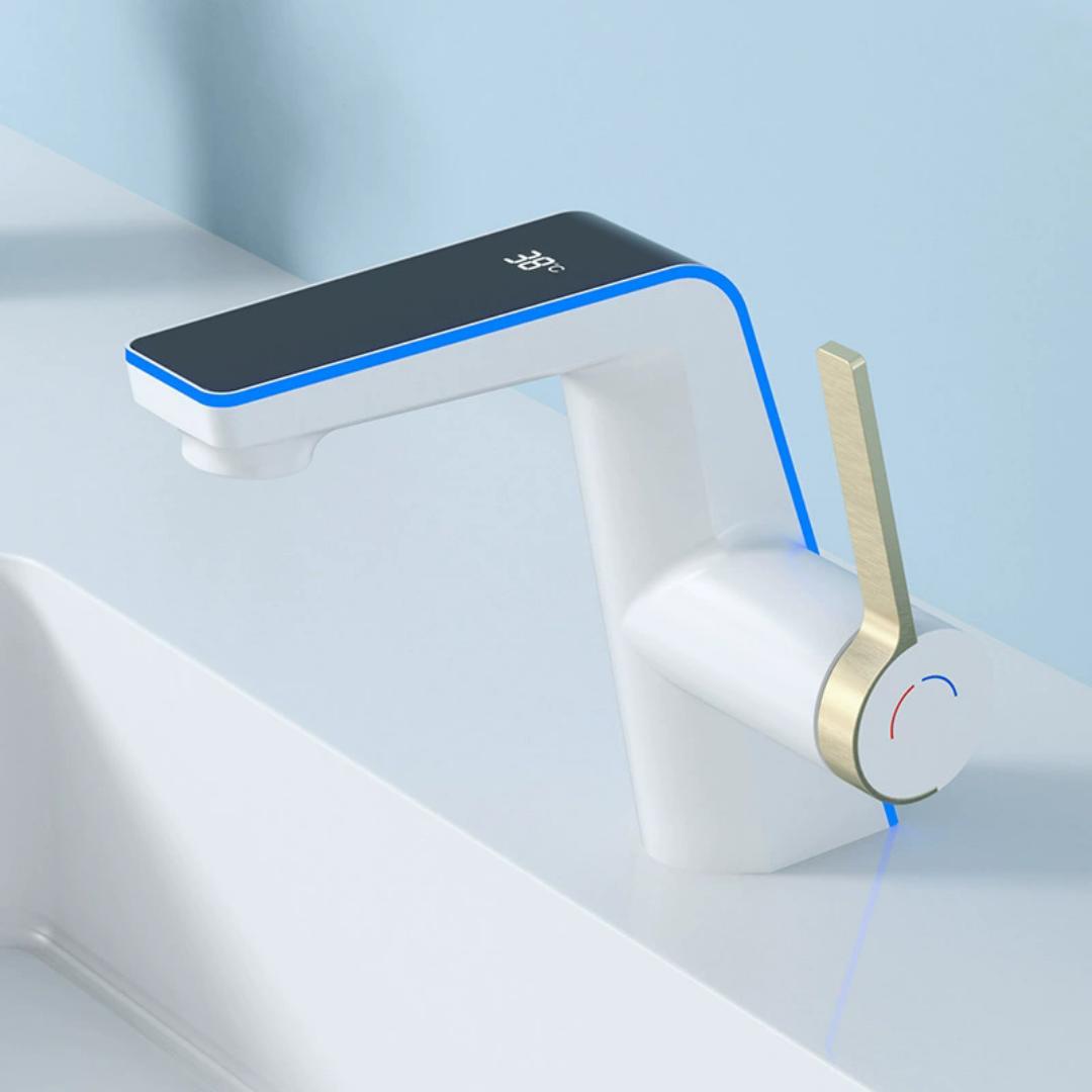 Luxury LED Digital Display Bathroom Faucet Vanity Smart Basin Faucet Deck Mount Brass Mixer Bathroom Sink Faucet Washbasin Taps белый
Luxury LED Digital Display Bathroom Faucet Vanity Smart Basin Faucet Deck Mount Brass Mixer Bathroom Sink Faucet Washbasin Taps белый