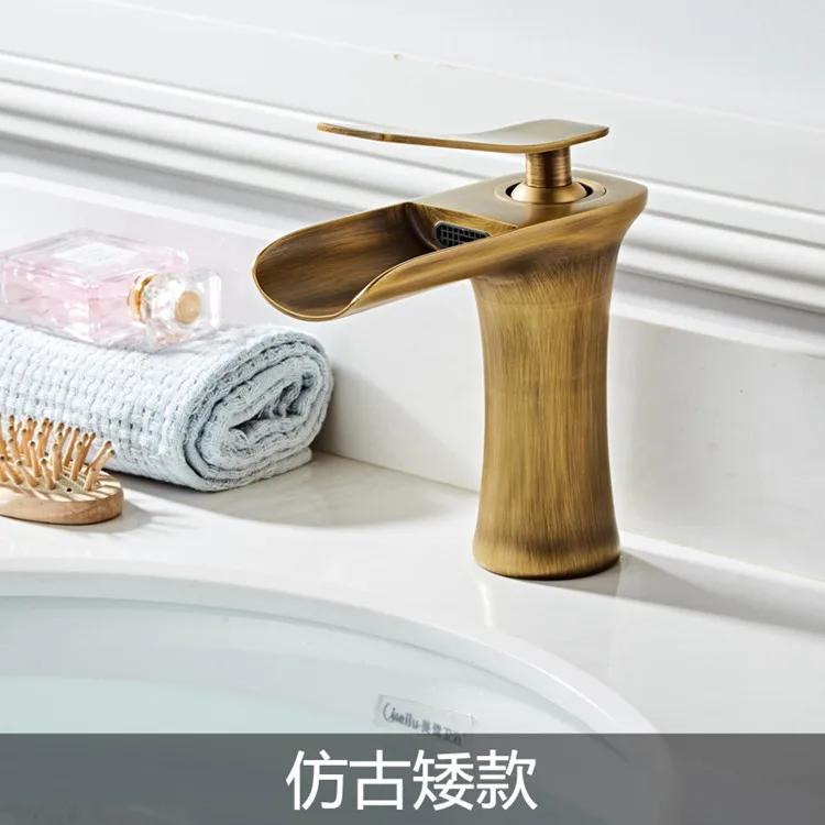 Bathroom Mixer Tap Brass Waterfall Sink Faucet Deck Mounted Single Handle Hot and Cold Water Basin Faucet White Black Gold
Bathroom Mixer Tap Brass Waterfall Sink Faucet Deck Mounted Single Handle Hot and Cold Water Basin Faucet White Black Gold