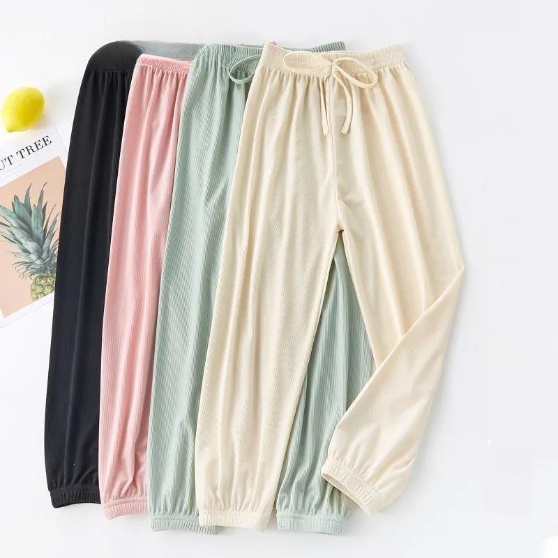 Детские штаны, летние детские штаны из ледяного шелка с защитой от комаров, тонкие корейские повседневные штаны для мальчиков и девочек 90 розовый
Детские штаны, летние детские штаны из ледяного шелка с защитой от комаров, тонкие корейские повседневные штаны для мальчиков и девочек 90 розовый