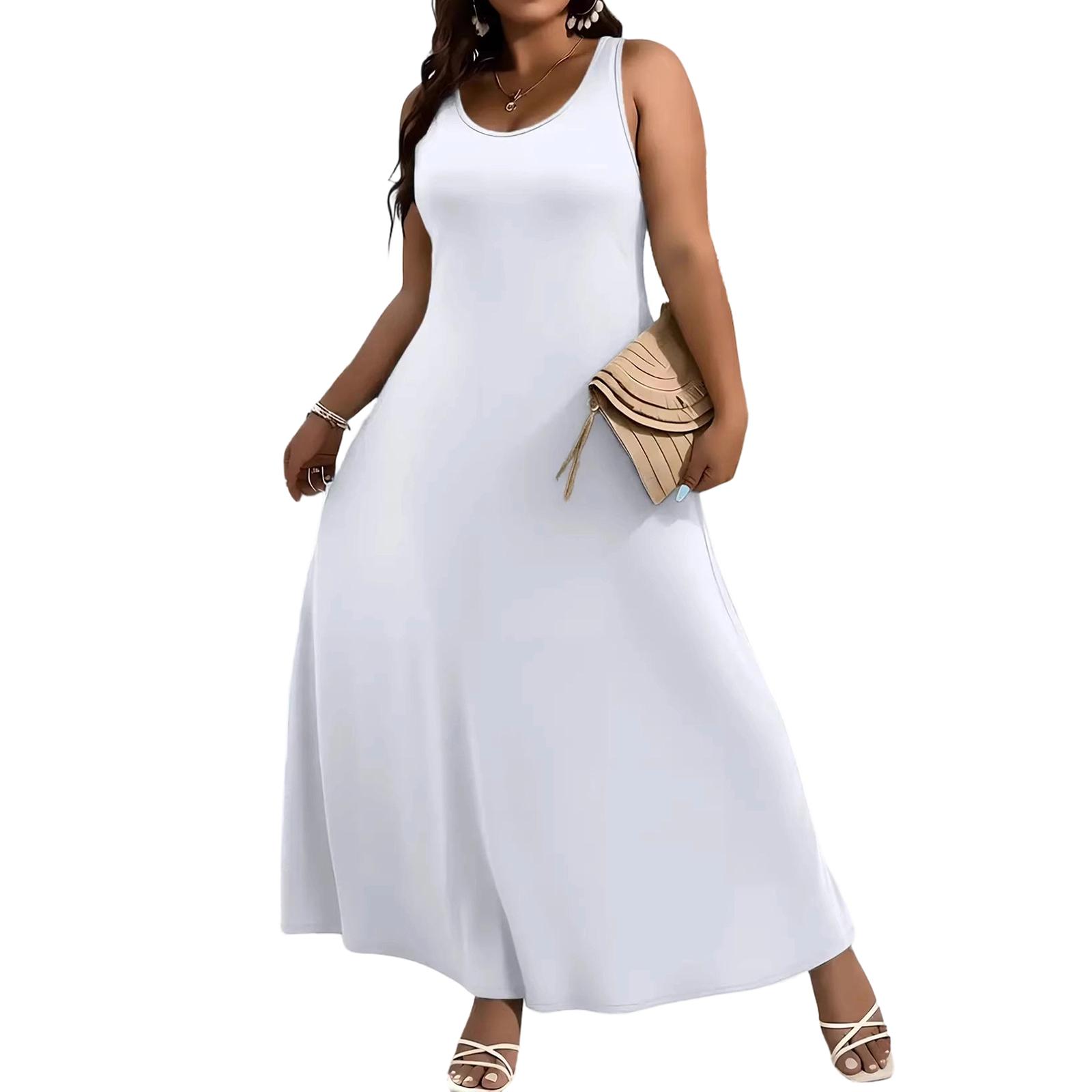 Women s casual vest dress, sleeveless women s dress XL білий
Women s casual vest dress, sleeveless women s dress XL білий