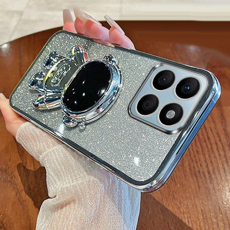 For Honor X8b 4G Astronaut Kickstand PC+TPU Case Dustproof Mobile Phone Back Cover Silver
For Honor X8b 4G Astronaut Kickstand PC+TPU Case Dustproof Mobile Phone Back Cover Silver