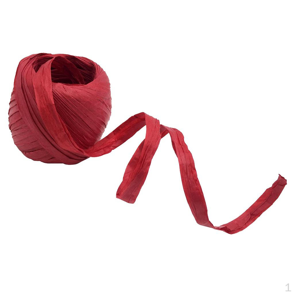 1 Meters Multiple Raffia Paper Ribbon String Holiday Decorative Cord red
1 Meters Multiple Raffia Paper Ribbon String Holiday Decorative Cord red
