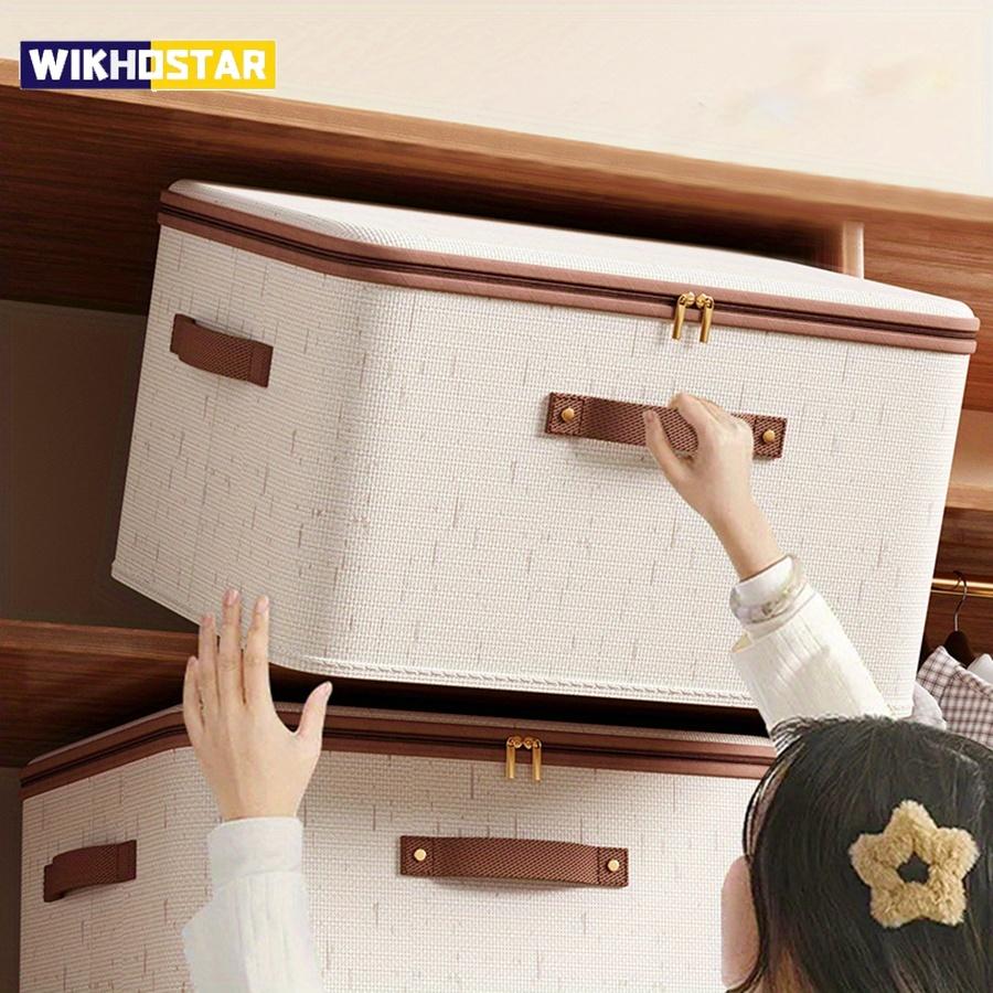 Linen Zipper Storage Boxes, Non-Woven Fabric Clothing Organizer Bins for Home Bedroom Closet Organization,Include Good Helpers S бежевый
Linen Zipper Storage Boxes, Non-Woven Fabric Clothing Organizer Bins for Home Bedroom Closet Organization,Include Good Helpers S бежевый