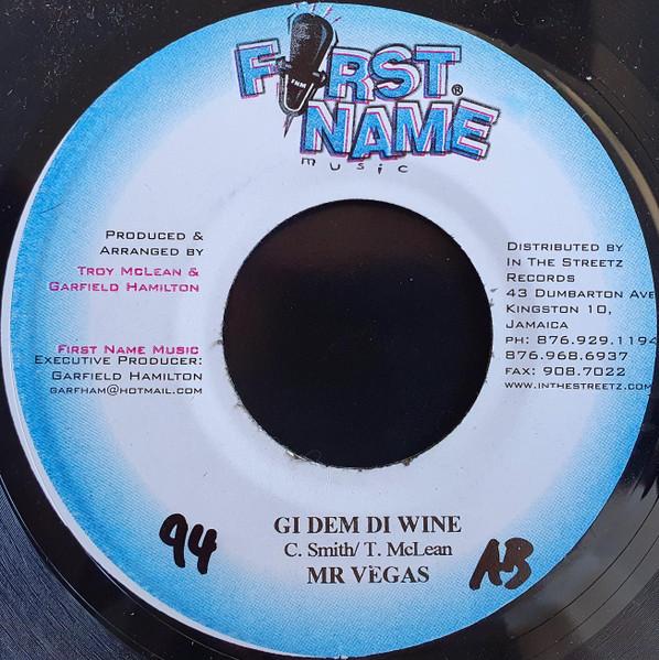 7inch Record MR. VEGAS, ALOZADE - Gi Dem Di Wine / Wanna Be NONE First Name Musi Jamaica Reggae, Ska & Dub Used
7inch Record MR. VEGAS, ALOZADE - Gi Dem Di Wine / Wanna Be NONE First Name Musi Jamaica Reggae, Ska & Dub Used