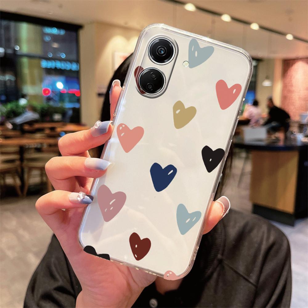 Phone Case For Xiaomi Redmi 13C 13 12 10 12C Cute Love Heart tpu Transparent Clear Non-Yellowing Silicone Cover For Redmi 13C 5G Redmi 10 білий
Phone Case For Xiaomi Redmi 13C 13 12 10 12C Cute Love Heart tpu Transparent Clear Non-Yellowing Silicone Cover For Redmi 13C 5G Redmi 10 білий
