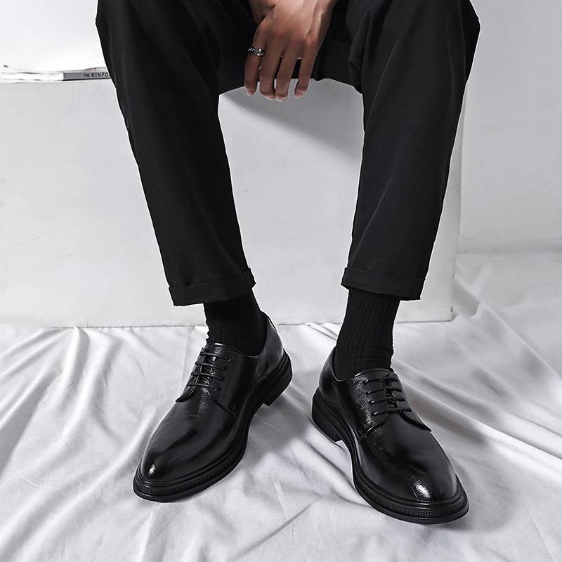Осенне-зимняя повседневная модная мужская обувь Superstar Formal Leather Shoes Business High Quality Low Cutter Formal Shoes 38 чёрный
Осенне-зимняя повседневная модная мужская обувь Superstar Formal Leather Shoes Business High Quality Low Cutter Formal Shoes 38 чёрный