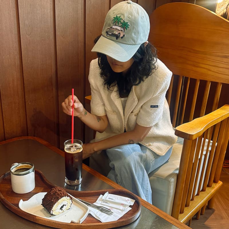 andseeyou JCP0013-car embroidery ball cap / mint olive mint olive
andseeyou JCP0013-car embroidery ball cap / mint olive mint olive