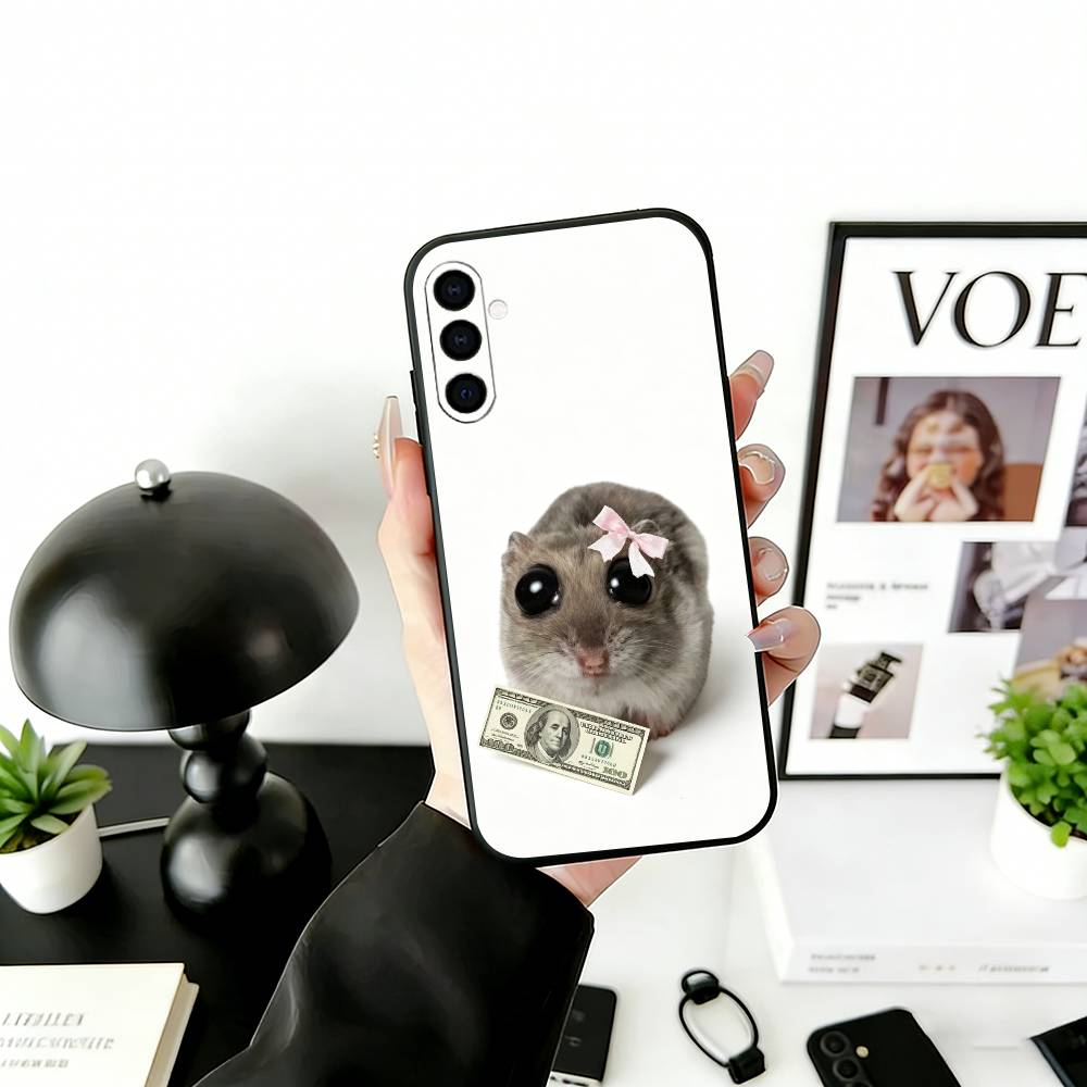 S-Sad H-Hamster Meme Phone Case For Samsung Galaxy A73,A72,A71,A70,A53,A52,A51,Soft Silicone Black Cover Samsung a21s
S-Sad H-Hamster Meme Phone Case For Samsung Galaxy A73,A72,A71,A70,A53,A52,A51,Soft Silicone Black Cover Samsung a21s