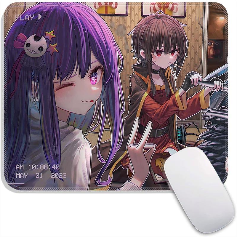 Kono Suba Стандартный Игровой Коврик для Мыши Маленький Коврик для Игровой Мыши Аксессуары для Геймеров Дорожные Коврики для Мыши ПК Нескользящий Офисный Коврик для Мыши 26x21cm
Kono Suba Стандартный Игровой Коврик для Мыши Маленький Коврик для Игровой Мыши Аксессуары для Геймеров Дорожные Коврики для Мыши ПК Нескользящий Офисный Коврик для Мыши 26x21cm