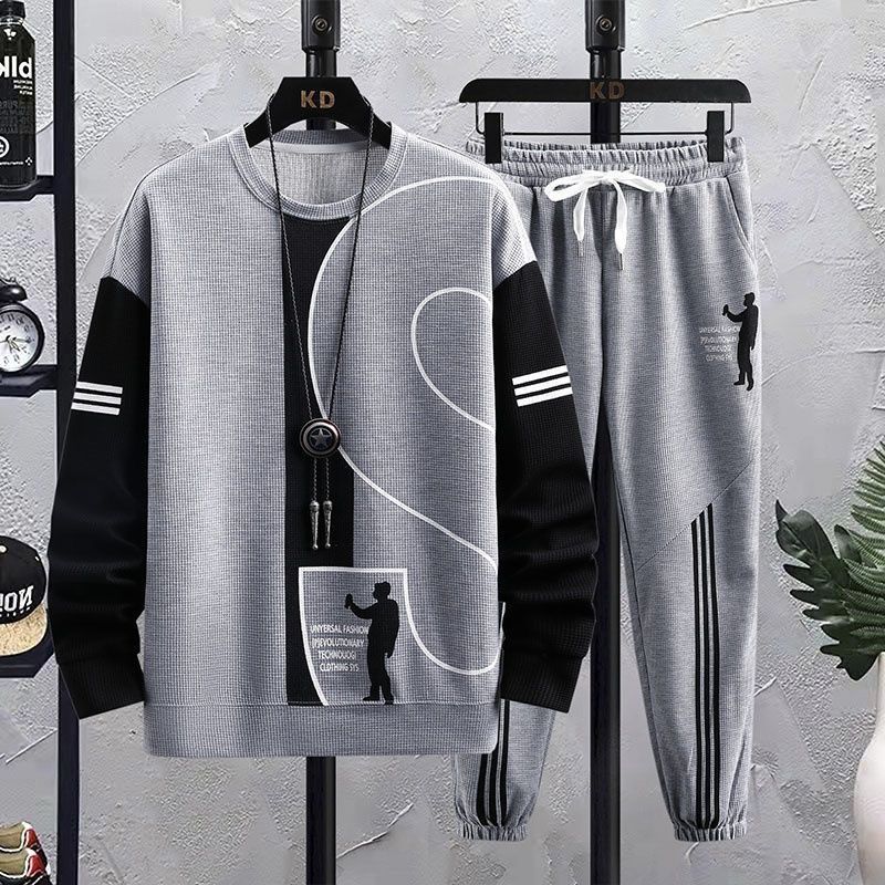 Спортивный костюм, комплект, пуловеры, мужские новые комплекты, молодежные повседневные беговые популярные спортивные костюмы с длинным рукавом для пар, спортивные костюмы в стиле пэчворк 3XL серый
Спортивный костюм, комплект, пуловеры, мужские новые комплекты, молодежные повседневные беговые популярные спортивные костюмы с длинным рукавом для пар, спортивные костюмы в стиле пэчворк 3XL серый