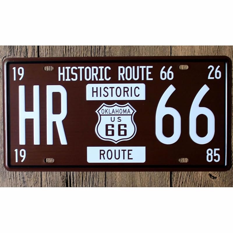 license plate antique tin plate vintage tone Pellforia ROUTE 66 route 66 oklahoma No rust a4
license plate antique tin plate vintage tone Pellforia ROUTE 66 route 66 oklahoma No rust a4