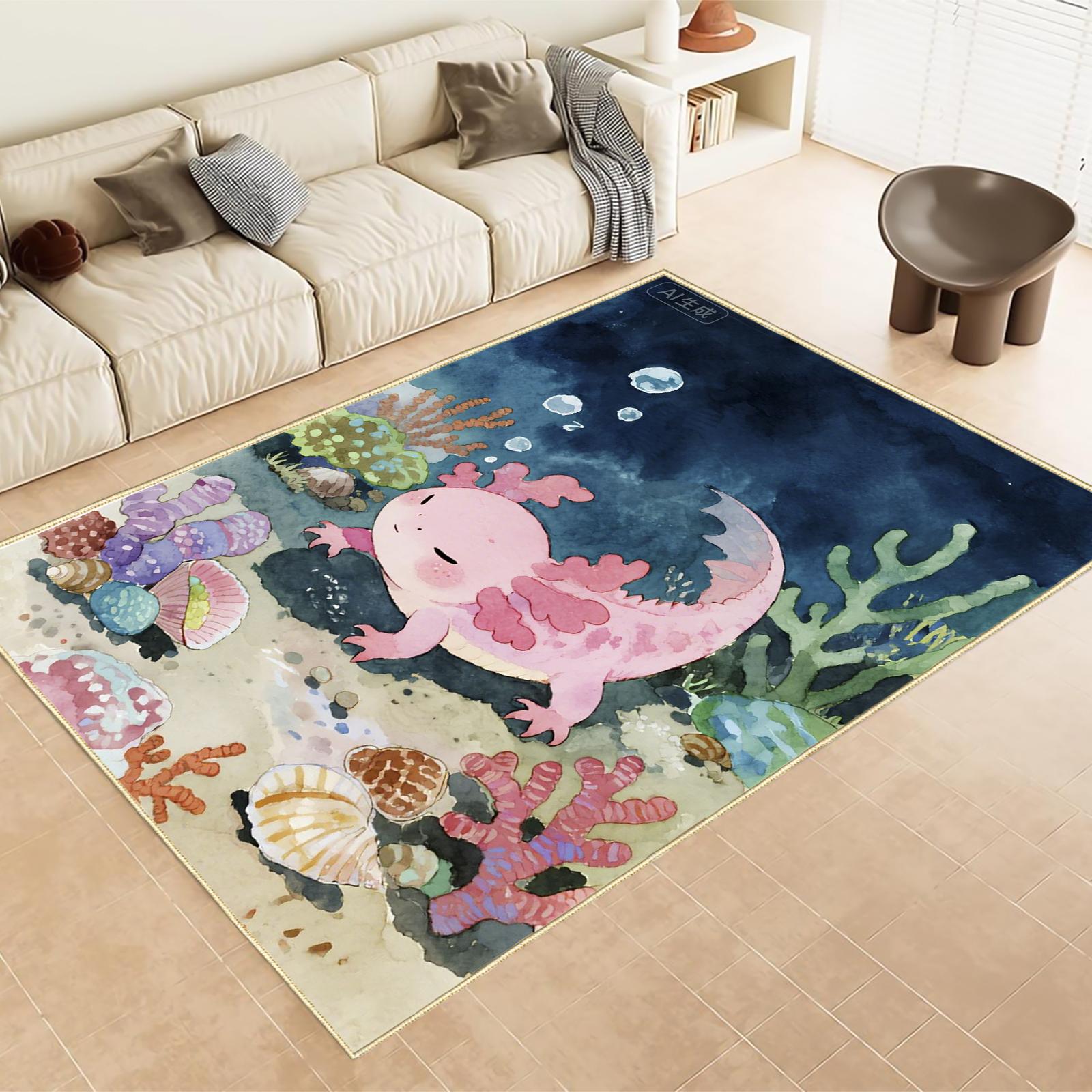 Cute Salamander Pattern Artwork Carpet Bedroom Living Room Carpet Kitchen Floor Mat Home Decor Non-Slip Floor Mat Carpet 40x60cm
Cute Salamander Pattern Artwork Carpet Bedroom Living Room Carpet Kitchen Floor Mat Home Decor Non-Slip Floor Mat Carpet 40x60cm