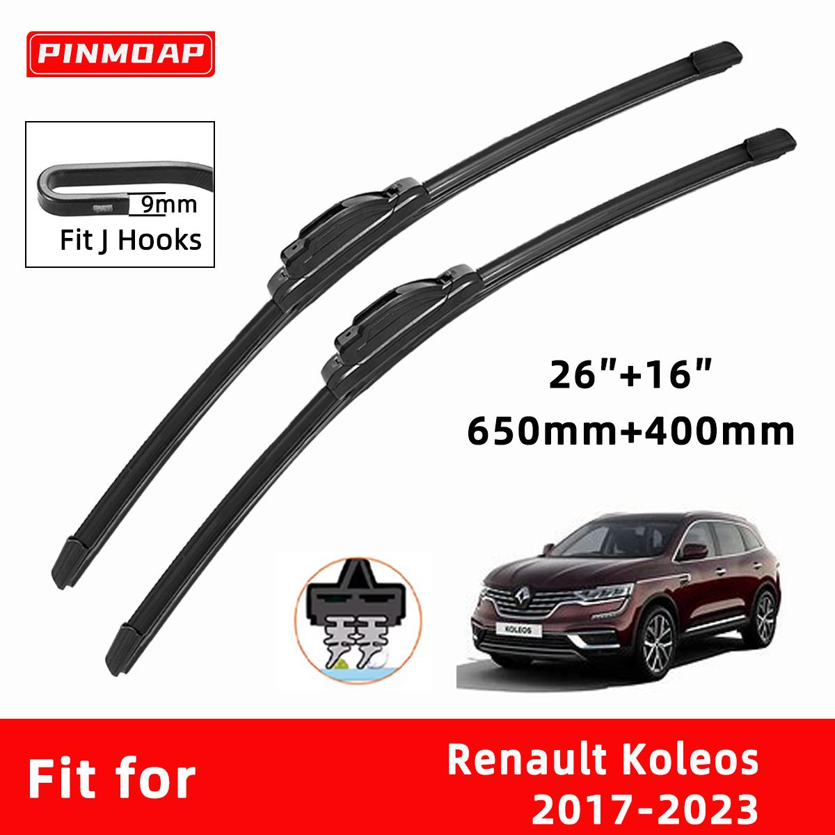 Автомобильные дворники двойные резиновые для Renault Koleos 2017-2023 Передние щетки Резак Автомобильные детали Аксессуары Стеклоочистители Изнашиваемые детали 2PCS
Автомобильные дворники двойные резиновые для Renault Koleos 2017-2023 Передние щетки Резак Автомобильные детали Аксессуары Стеклоочистители Изнашиваемые детали 2PCS