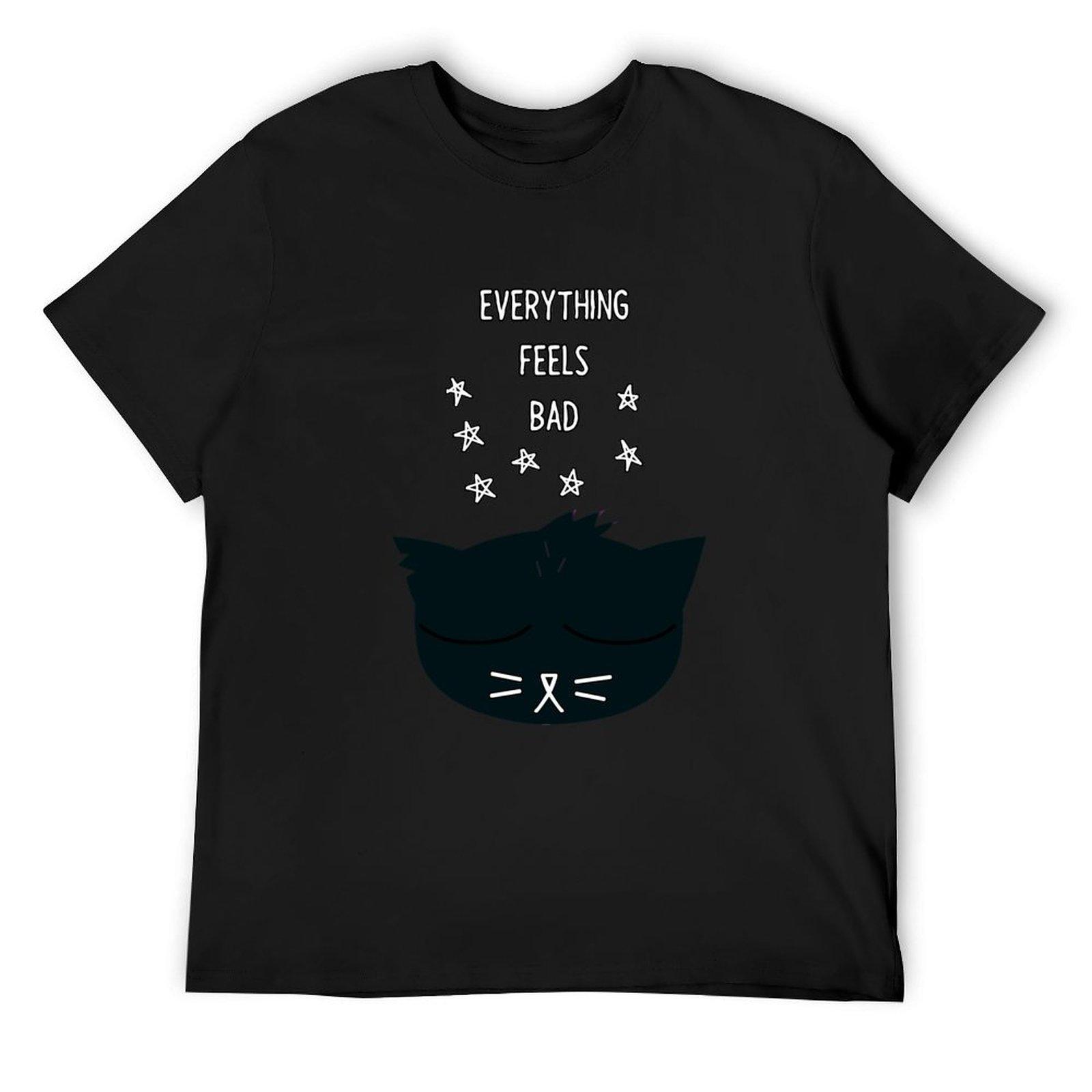Mae Everything Feels Bad T-Shirt graphics Blouse graphic shirts baggy shirts mens big and tall t shirts 4XL
Mae Everything Feels Bad T-Shirt graphics Blouse graphic shirts baggy shirts mens big and tall t shirts 4XL