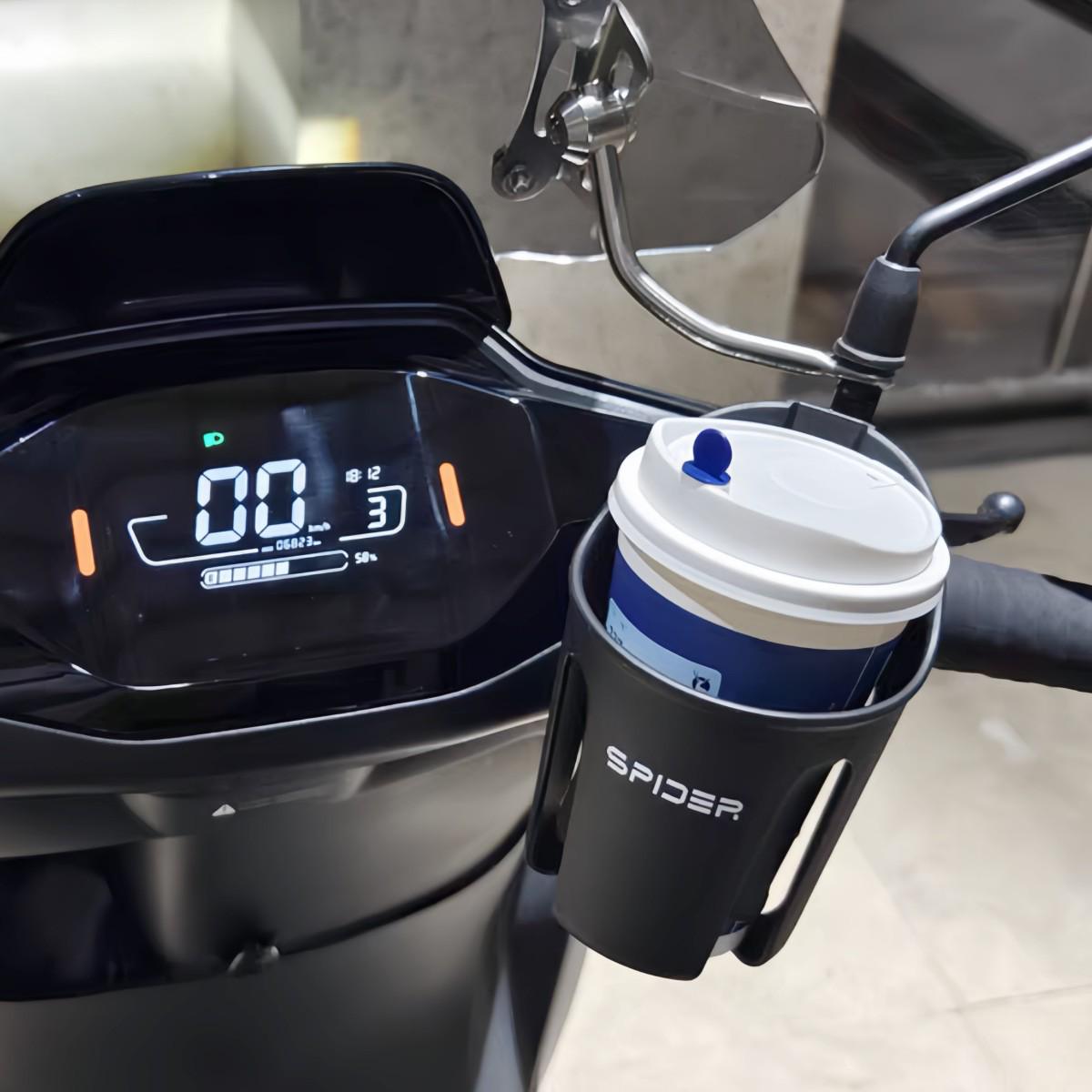 Universal Electric Bike & Scooter Water Bottle Holder with Rearview Mirror Mount - Adjustable-Free Design One Size
Universal Electric Bike & Scooter Water Bottle Holder with Rearview Mirror Mount - Adjustable-Free Design One Size