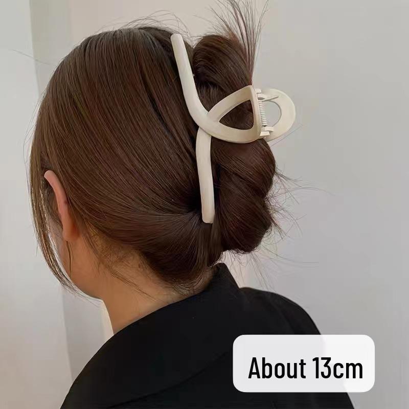 13cm Extra Large Frosted Shark Hair Clip for Women, Updo Claw for Thick Hair, High-End Headwear Hairpin
13cm Extra Large Frosted Shark Hair Clip for Women, Updo Claw for Thick Hair, High-End Headwear Hairpin