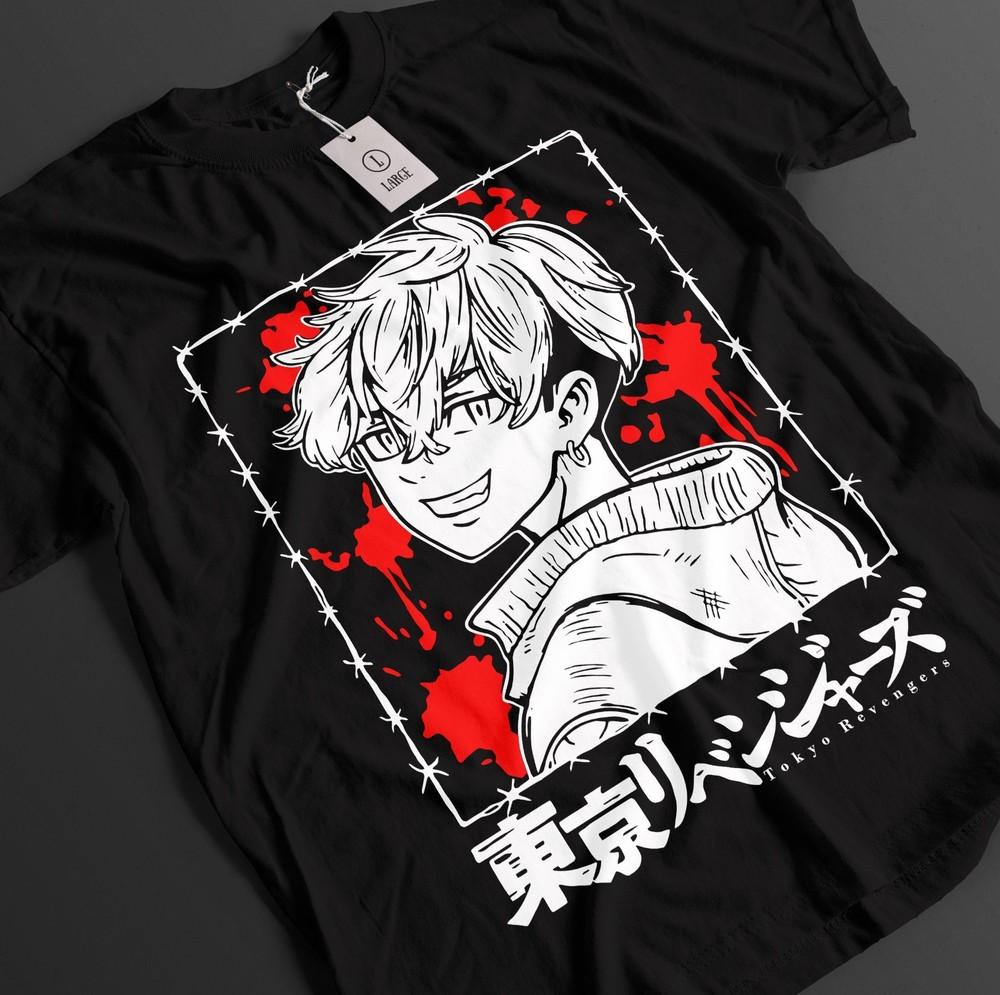 Tokyo Revengers Shirt Manjiro Sano Tshirt Mikey Tee Draken T-Shirt Takemichi Top M
Tokyo Revengers Shirt Manjiro Sano Tshirt Mikey Tee Draken T-Shirt Takemichi Top M