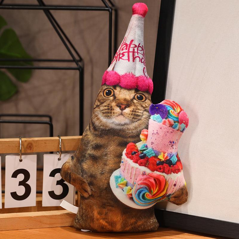 10 Style 30cm Cute Simulation Funny Happy Cat Throw Pillow Plush Toy Stuffed Animal Birthday Holiday Gift Kids Collectible Toy
10 Style 30cm Cute Simulation Funny Happy Cat Throw Pillow Plush Toy Stuffed Animal Birthday Holiday Gift Kids Collectible Toy