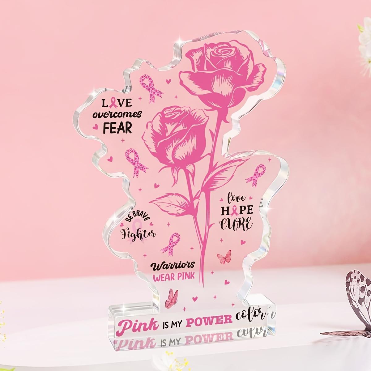 1 Inspirational Breast Cancer Awareness Accessory, Recovery Gift for Women, Mothers, Friends, Breast Cancer Party Decor, Sister Home Healing 6.6*11.43
1 Inspirational Breast Cancer Awareness Accessory, Recovery Gift for Women, Mothers, Friends, Breast Cancer Party Decor, Sister Home Healing 6.6*11.43