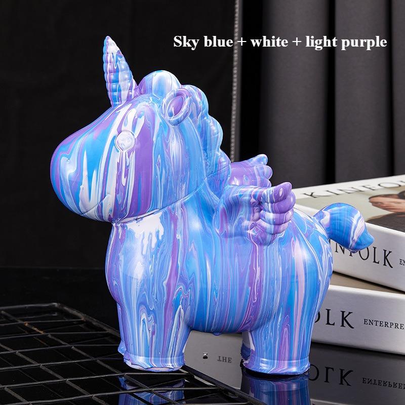 Fluid Rainbow Horse Handmade DIY Material Bag Unicorn Fluid Painting Student Handmade Toys Art Decoration
Fluid Rainbow Horse Handmade DIY Material Bag Unicorn Fluid Painting Student Handmade Toys Art Decoration