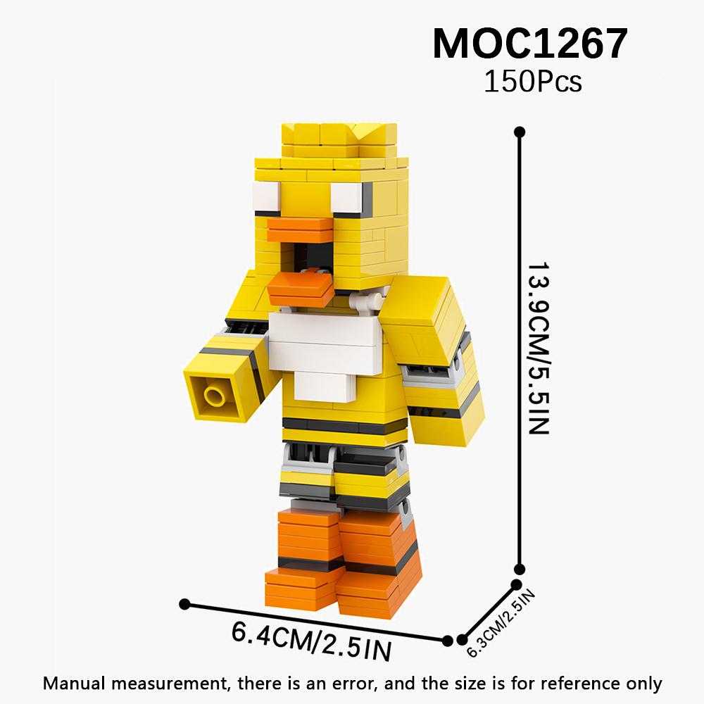 Horror Game Set Building Blocks FNAFED Movie Cartoon Bear Cartoon Scene Compatible Action Figures Toys MOC Bricks Birthday Gifts
Horror Game Set Building Blocks FNAFED Movie Cartoon Bear Cartoon Scene Compatible Action Figures Toys MOC Bricks Birthday Gifts