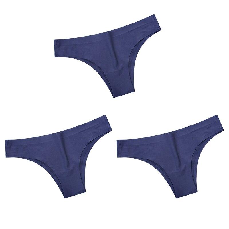 3 шт./компл. женские трусики-бикини из ледяного шелка бесшовные с низкой посадкой сексуальное женское бразильское нижнее белье S темно-синий
3 шт./компл. женские трусики-бикини из ледяного шелка бесшовные с низкой посадкой сексуальное женское бразильское нижнее белье S темно-синий