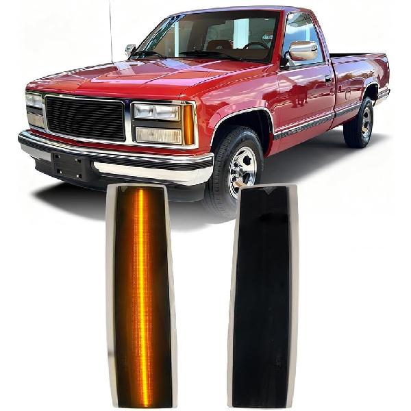 NJSBYL LED Front Side Marker Light for 1988-1993 GMC Suburban Sierra C1500 C2500 C3500 K1500 K2500 K3500,1992-1993 Yukon Left Driver/Right Passenger
NJSBYL LED Front Side Marker Light for 1988-1993 GMC Suburban Sierra C1500 C2500 C3500 K1500 K2500 K3500,1992-1993 Yukon Left Driver/Right Passenger