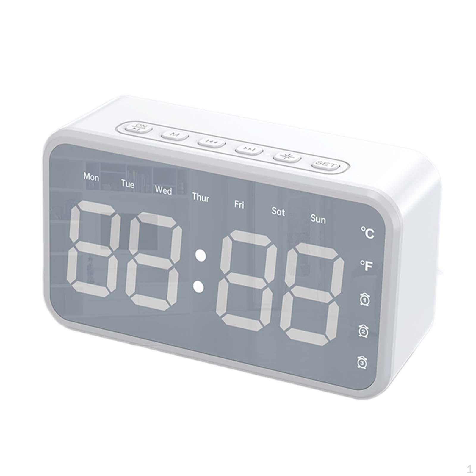 Настольные часы с динамиком, улучшенным качеством звука и встроенными микрофонами белый
Настольные часы с динамиком, улучшенным качеством звука и встроенными микрофонами белый