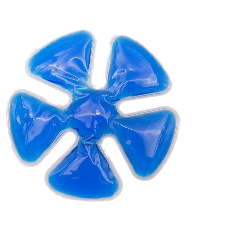 1 шт. Регулируемая охлаждающая подкладка для шлемов и шляп, многоразовый холодный компресс, синий ПВХ гель, пакет со льдом, дорожный уличный аксессуар синий