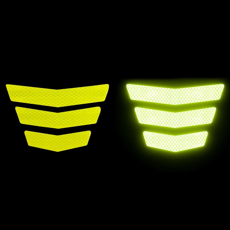 6 шт. Наклейки для мотоциклов, светоотражающие предупреждающие трапециевидные стрелы, хвостовое крыло, автомобиль, грузовик, мотоцикл, гоночный кузов, бампер, наклейка, клейкая лента
6 шт. Наклейки для мотоциклов, светоотражающие предупреждающие трапециевидные стрелы, хвостовое крыло, автомобиль, грузовик, мотоцикл, гоночный кузов, бампер, наклейка, клейкая лента