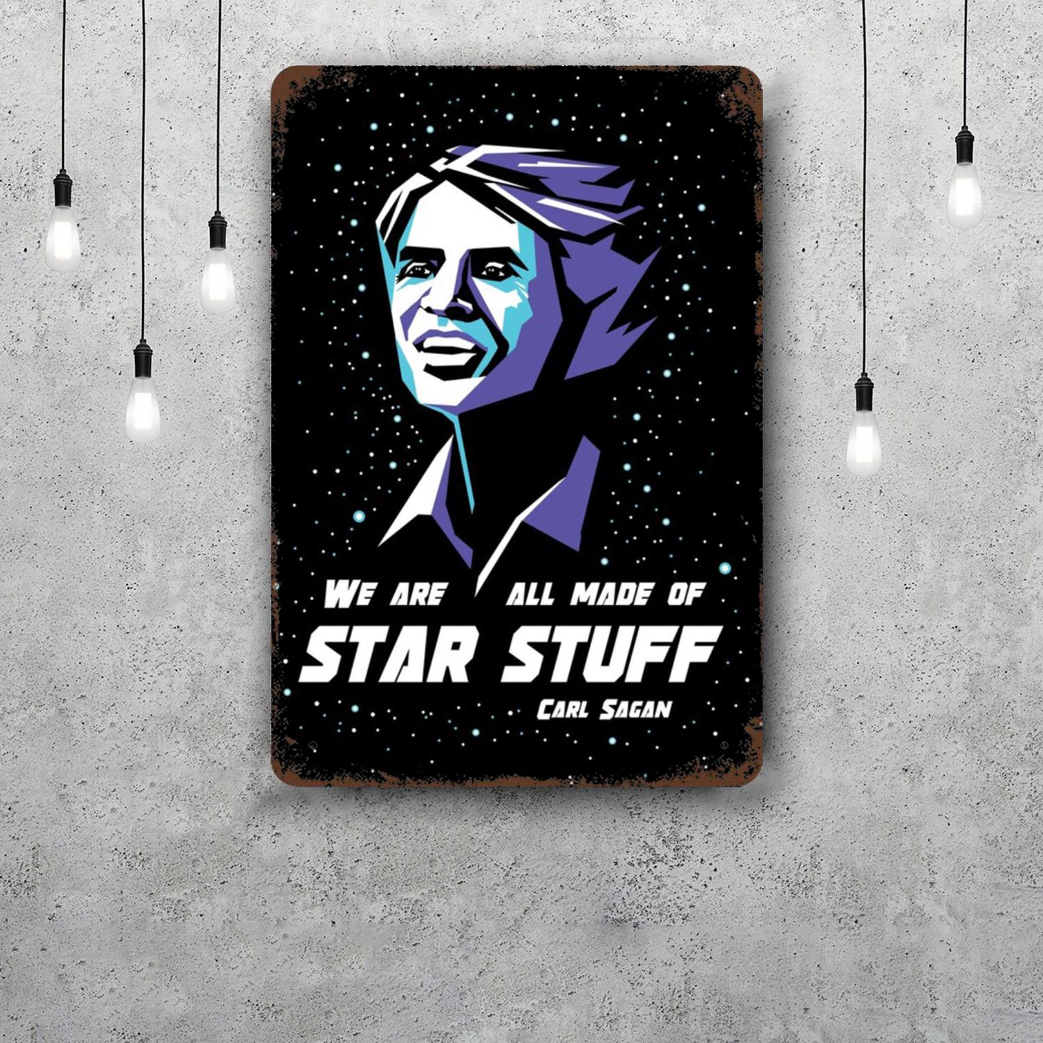 carl sagan Vintage Metal Tin Signs Posters Decor Retro Metal Plaque Wall Art Decor for Garage Bar 20x30cm(7.8x11.8inch)
carl sagan Vintage Metal Tin Signs Posters Decor Retro Metal Plaque Wall Art Decor for Garage Bar 20x30cm(7.8x11.8inch)