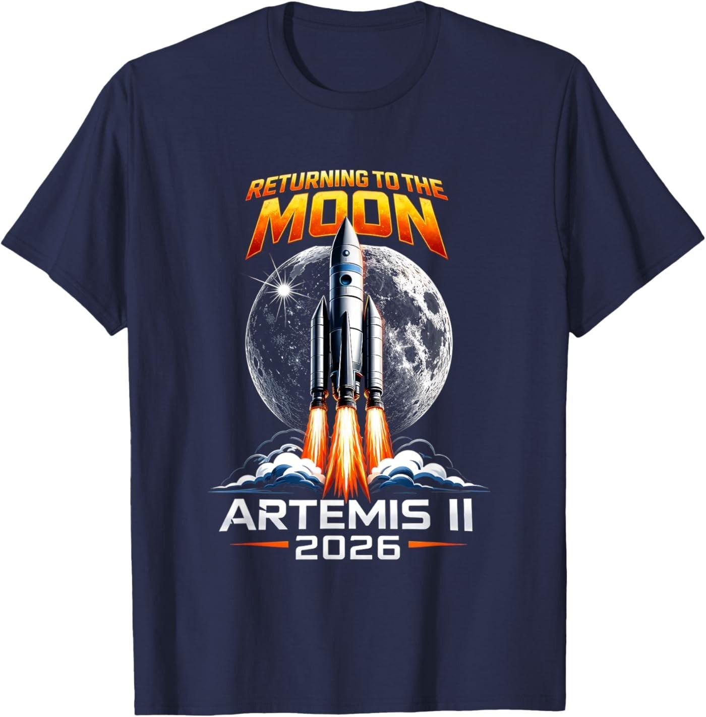 Artemis II Back to the Moon 2026 Gift for Men Women T-Shirt 5XL різнокольоровий
Artemis II Back to the Moon 2026 Gift for Men Women T-Shirt 5XL різнокольоровий
