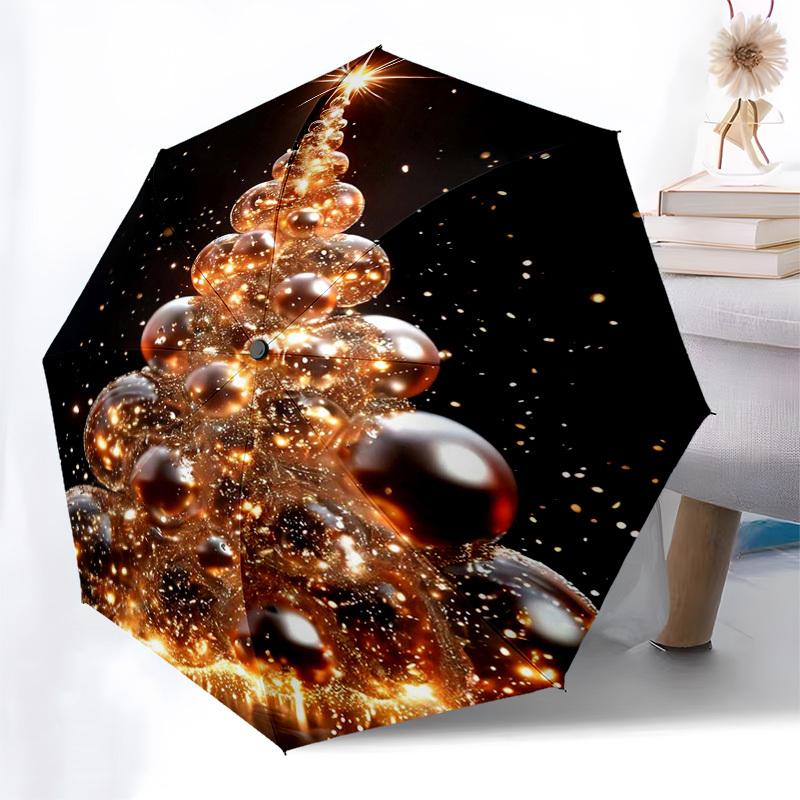 1pc Golden Christmas Tree Ornament with Automatic Opening Folding Design, 8-Bone Iron Frame Outdoor Umbrella, Perfect Gift for Fans, Travelers, Daily
1pc Golden Christmas Tree Ornament with Automatic Opening Folding Design, 8-Bone Iron Frame Outdoor Umbrella, Perfect Gift for Fans, Travelers, Daily