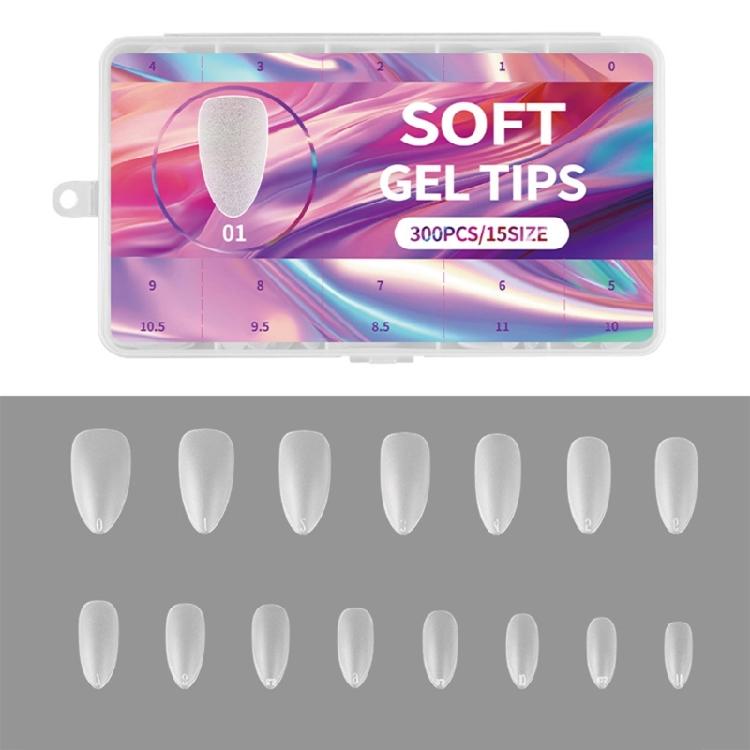 300Pcs Soft Gel Short Matte Nail Tips Pre Shaped Acrylic False Nail Artificial Nail Manicures for DIY Nail Art Decors
300Pcs Soft Gel Short Matte Nail Tips Pre Shaped Acrylic False Nail Artificial Nail Manicures for DIY Nail Art Decors