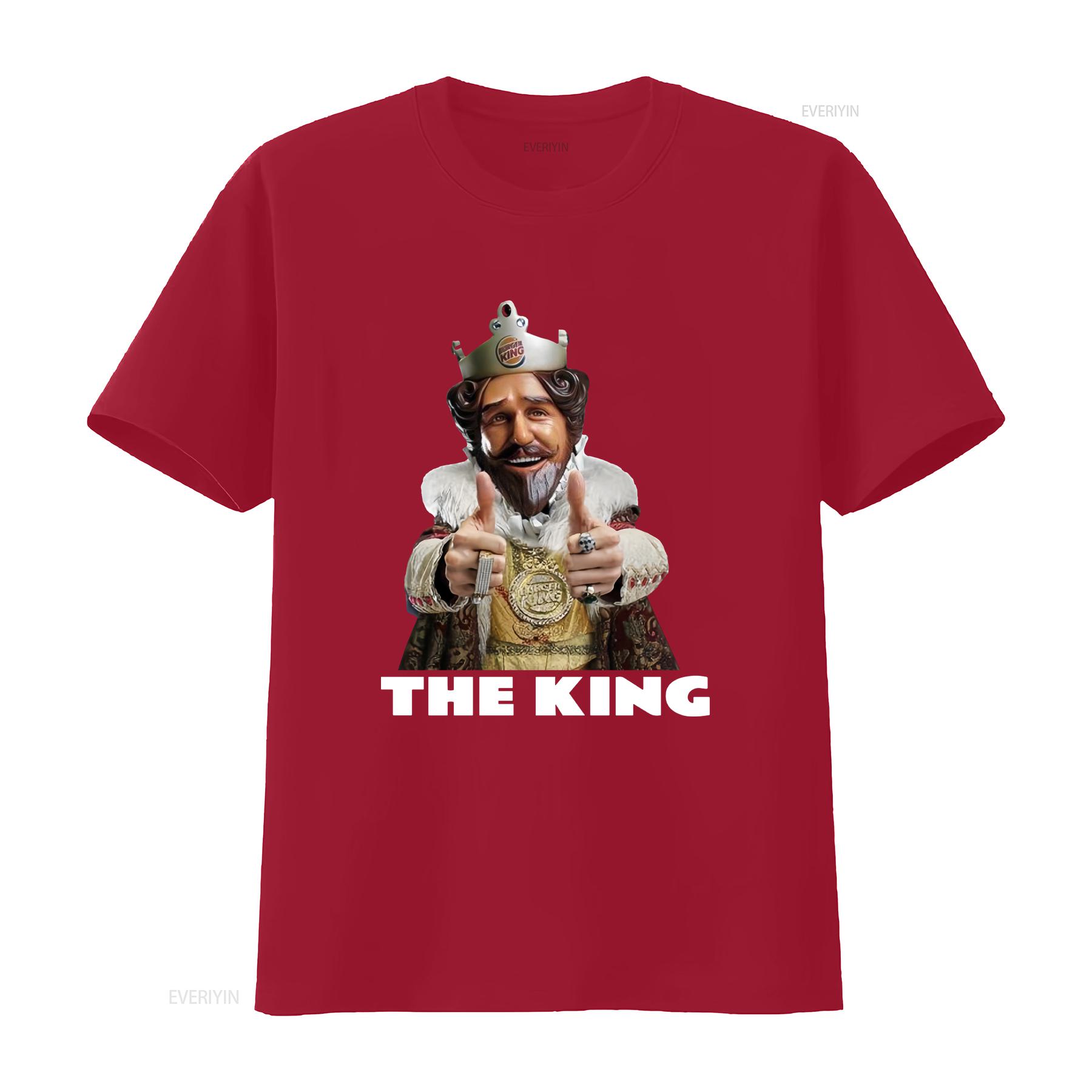 The King Mascot Burger T Shirt vintage Washed Breathable Comfortable Unisex Soft designer clothes fashion graphic S
The King Mascot Burger T Shirt vintage Washed Breathable Comfortable Unisex Soft designer clothes fashion graphic S