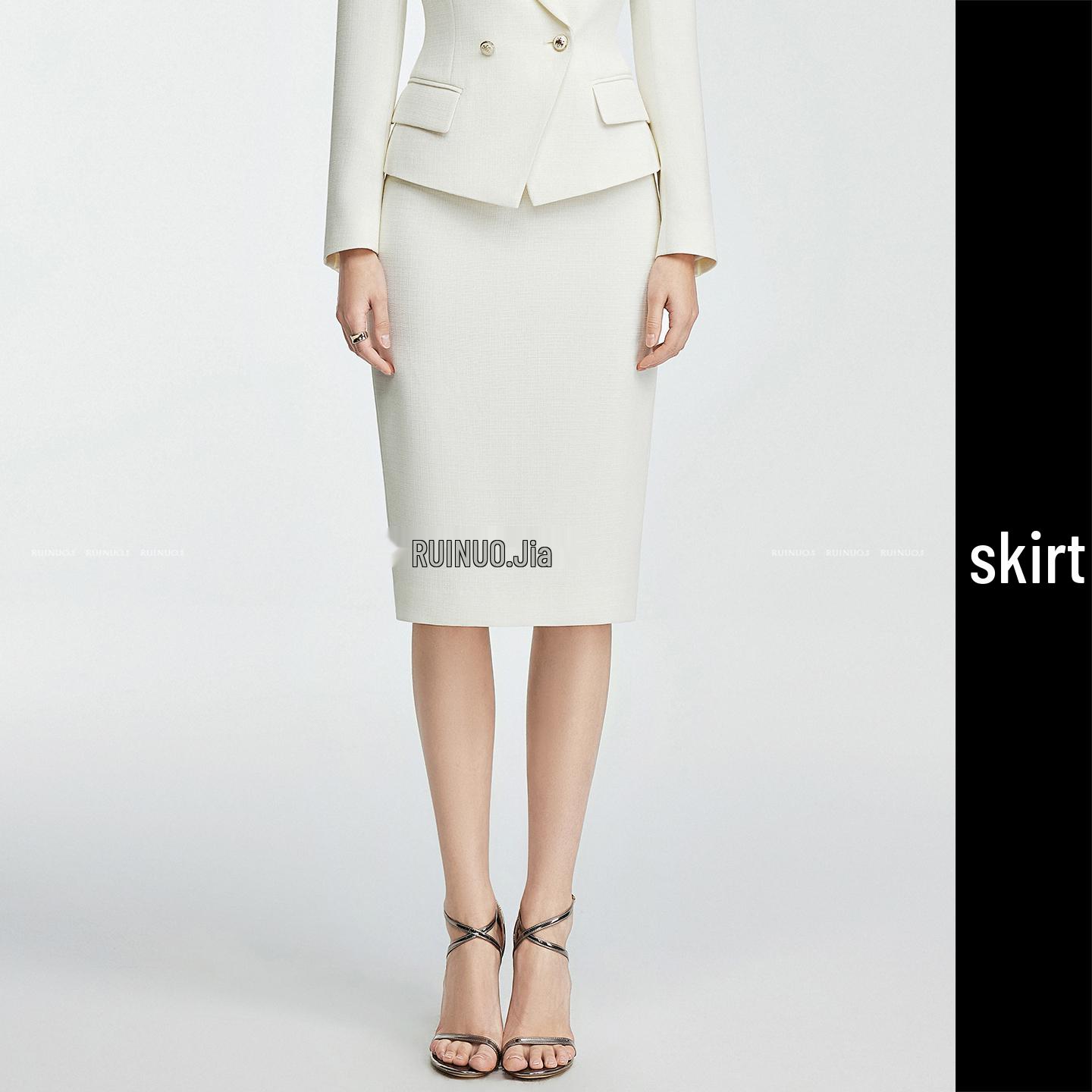 Ruino Women s High-End Spring White Double-Breasted Skirt Suit - Petite Size for Beauty Salon Professional Workwear XL
Ruino Women s High-End Spring White Double-Breasted Skirt Suit - Petite Size for Beauty Salon Professional Workwear XL