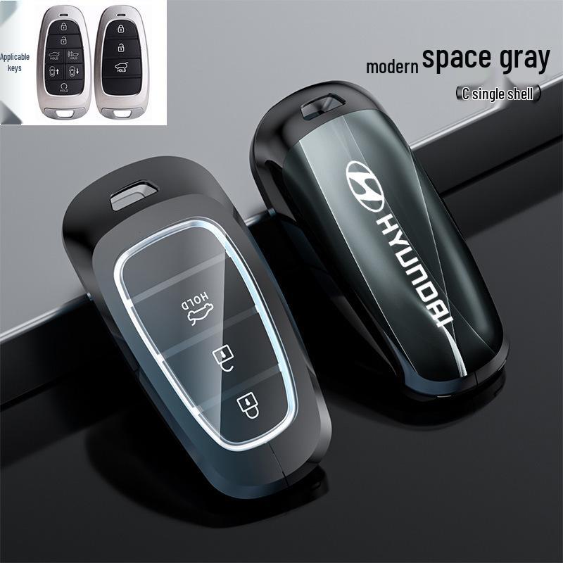 Hyundai Tucson Palisade IONIQ Nexo L Key Case Snap Button Shell
Hyundai Tucson Palisade IONIQ Nexo L Key Case Snap Button Shell