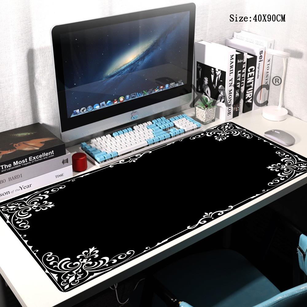 HYBXAXC Black Flower Lace Mouse Pad Large Gaming Table Cushion Non-slip Laptop Tablet Mousepad XXL Mat Mini PC Playmat 600x300x2mm
HYBXAXC Black Flower Lace Mouse Pad Large Gaming Table Cushion Non-slip Laptop Tablet Mousepad XXL Mat Mini PC Playmat 600x300x2mm