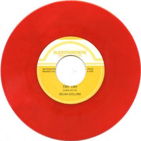 7inch Record SELAH COLLINS - Try Try RR002 Ruddy & Redeye 1988 UK Reggae, Ska & Dub
7inch Record SELAH COLLINS - Try Try RR002 Ruddy & Redeye 1988 UK Reggae, Ska & Dub