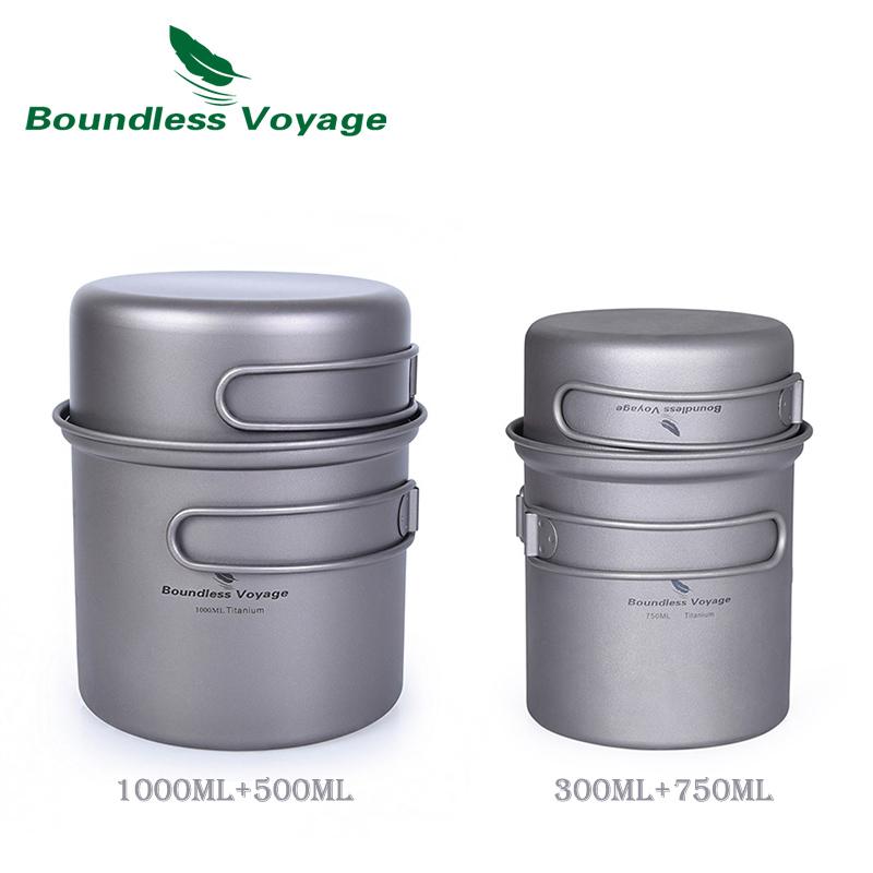 Титановая кастрюля Boundless Voyage для кемпинга, набор сковородок, уличная посуда, чаша для 1-2 человек, легкий набор для приготовления пищи со складной
Титановая кастрюля Boundless Voyage для кемпинга, набор сковородок, уличная посуда, чаша для 1-2 человек, легкий набор для приготовления пищи со складной