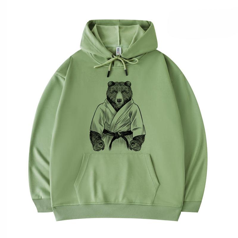 Men s Hoodies Kung Fu Grizzly Print Funny Harajuku Style Twill imitation cotton Hoodies
Men s Hoodies Kung Fu Grizzly Print Funny Harajuku Style Twill imitation cotton Hoodies