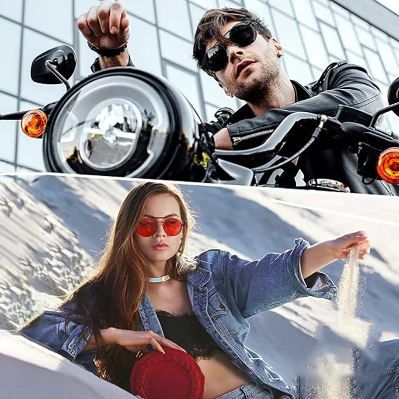 Trendy Punk Metal Frame Sunglasses Steampunk Woman Glasses Travel Accessories Eyewear for Women Men
Trendy Punk Metal Frame Sunglasses Steampunk Woman Glasses Travel Accessories Eyewear for Women Men
