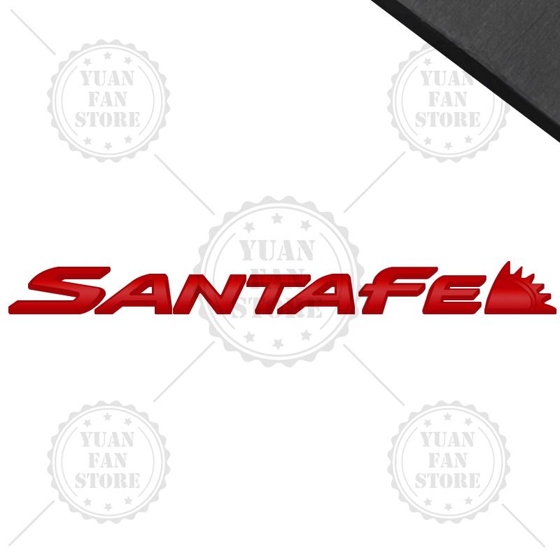 1PCS Metal Letter For Santa Fe 3D Emblem Car Rear Trunk Decals Badge Auto Accessories Styling 1pcs
1PCS Metal Letter For Santa Fe 3D Emblem Car Rear Trunk Decals Badge Auto Accessories Styling 1pcs