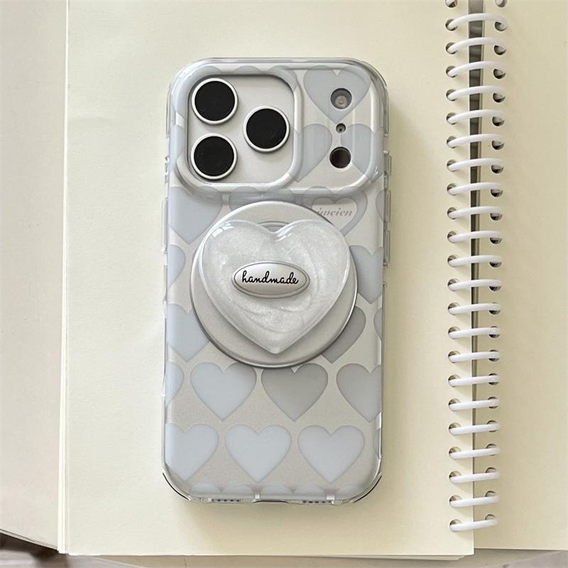Korean Style Electroplated Heart Magnetic Phone Case for iPhone 17/16 Pro Max/15/14 Apple 17
Korean Style Electroplated Heart Magnetic Phone Case for iPhone 17/16 Pro Max/15/14 Apple 17