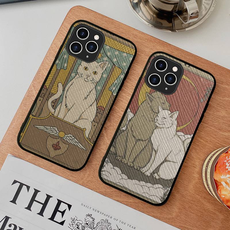 Чехол для телефона с изображением кота Таро, жесткий кожаный чехол для iPhone 11, 12, 13 Mini Pro Max 8, 7 Plus SE 2020 X XR XS, чехол
Чехол для телефона с изображением кота Таро, жесткий кожаный чехол для iPhone 11, 12, 13 Mini Pro Max 8, 7 Plus SE 2020 X XR XS, чехол