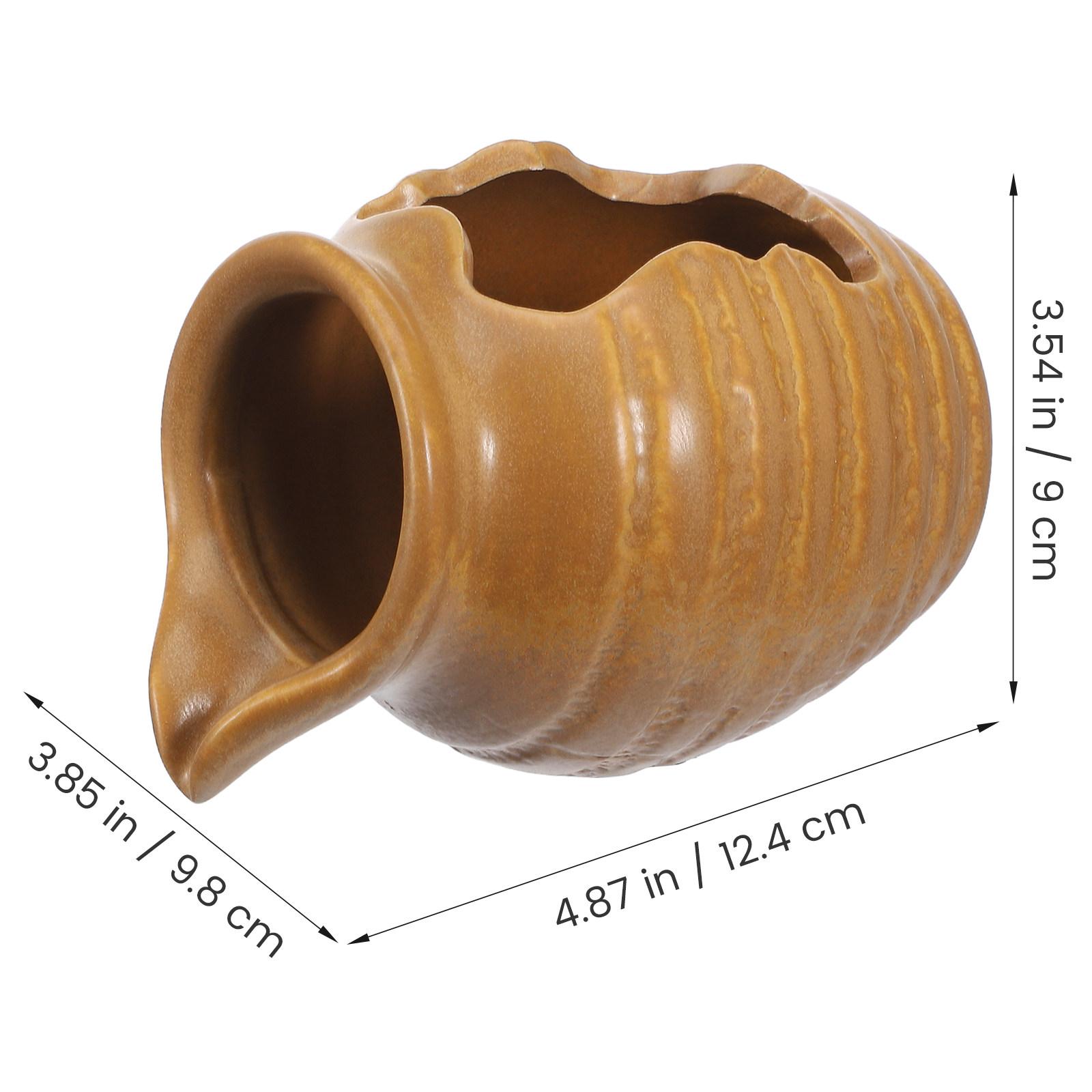 Ceramic Waterfall Fountain Jar Smooth Flowing Water Feature Outdoor Indoor Decor Garden Courtyard Balcony Landscape Decor світло-коричневого кольору
Ceramic Waterfall Fountain Jar Smooth Flowing Water Feature Outdoor Indoor Decor Garden Courtyard Balcony Landscape Decor світло-коричневого кольору